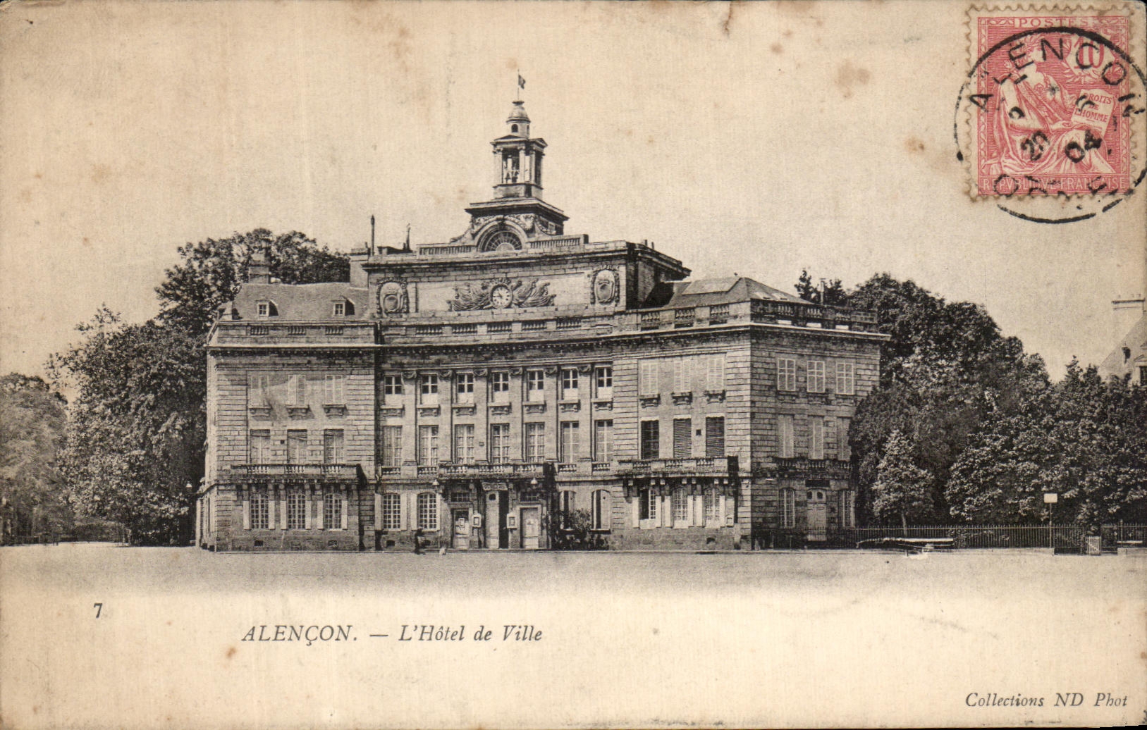 CPA Alencon L'Hotel de Ville