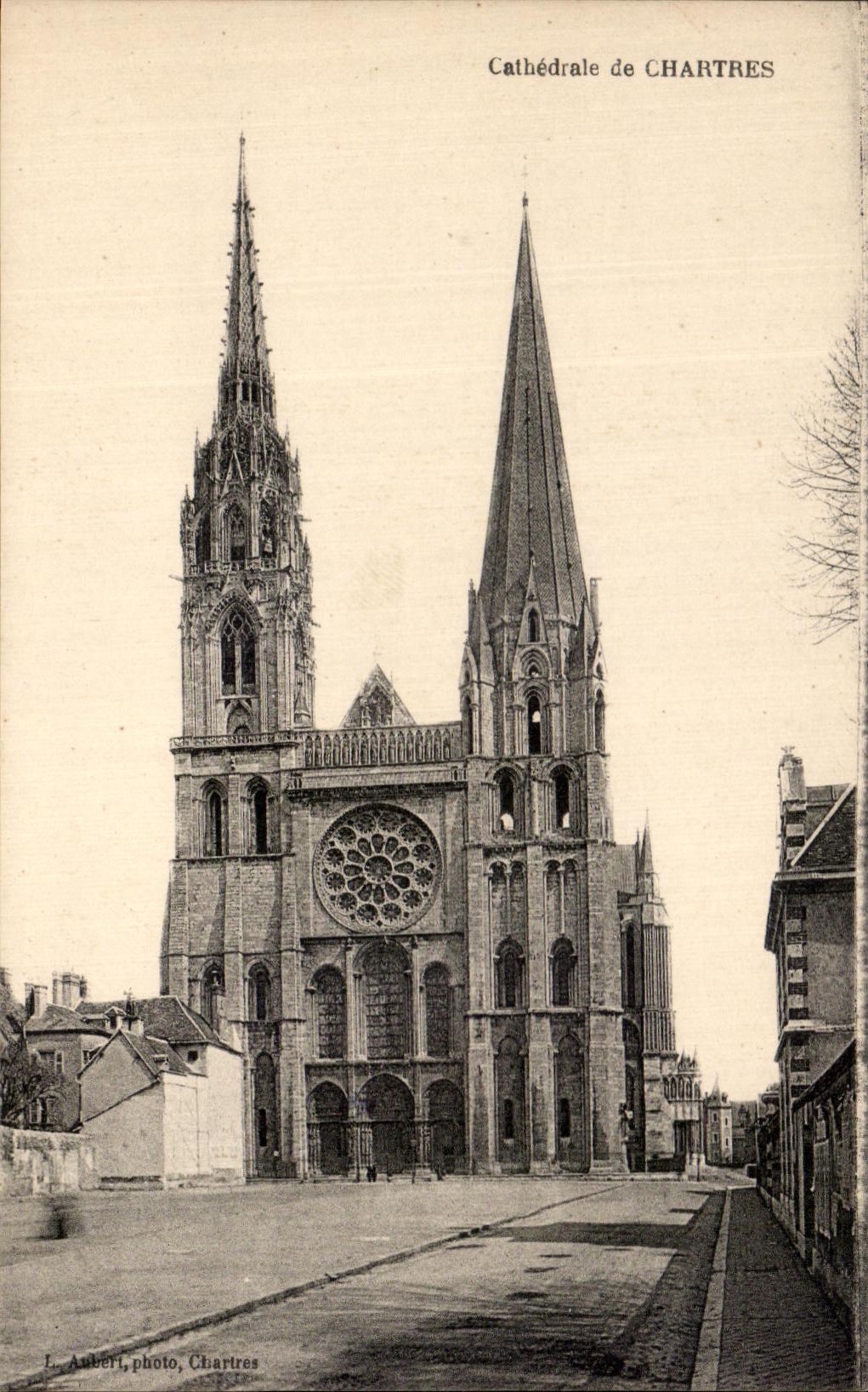 CPA Cathedrale De Chartres 