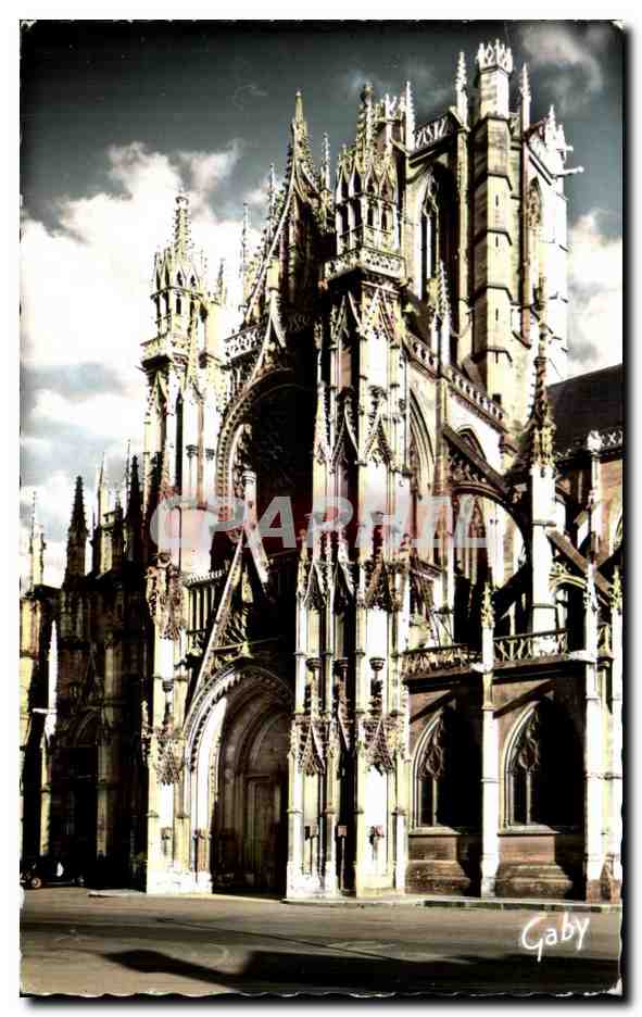 Porche de la Cathédrale — Évreux (Eure) — Éditions Gaby