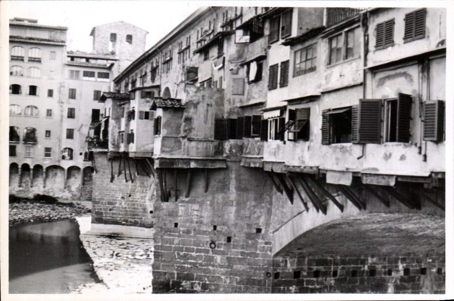 PHOTO Italie Florence 1955