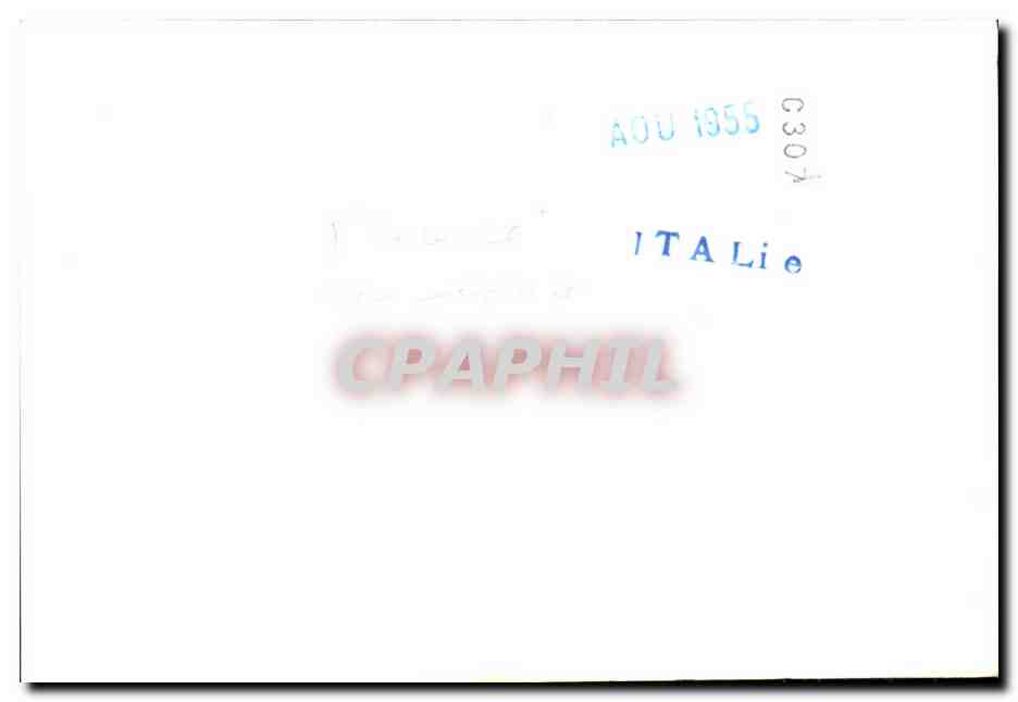 PHOTO Italie Florence 1955 — Rückseite