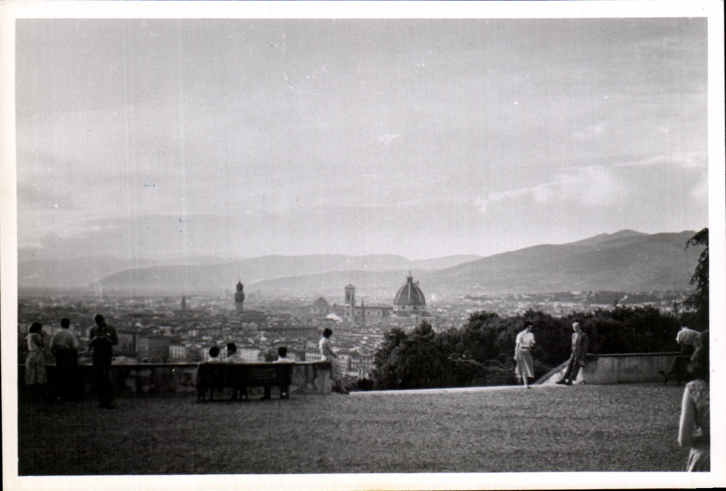 PHOTO Italie Florence 1955