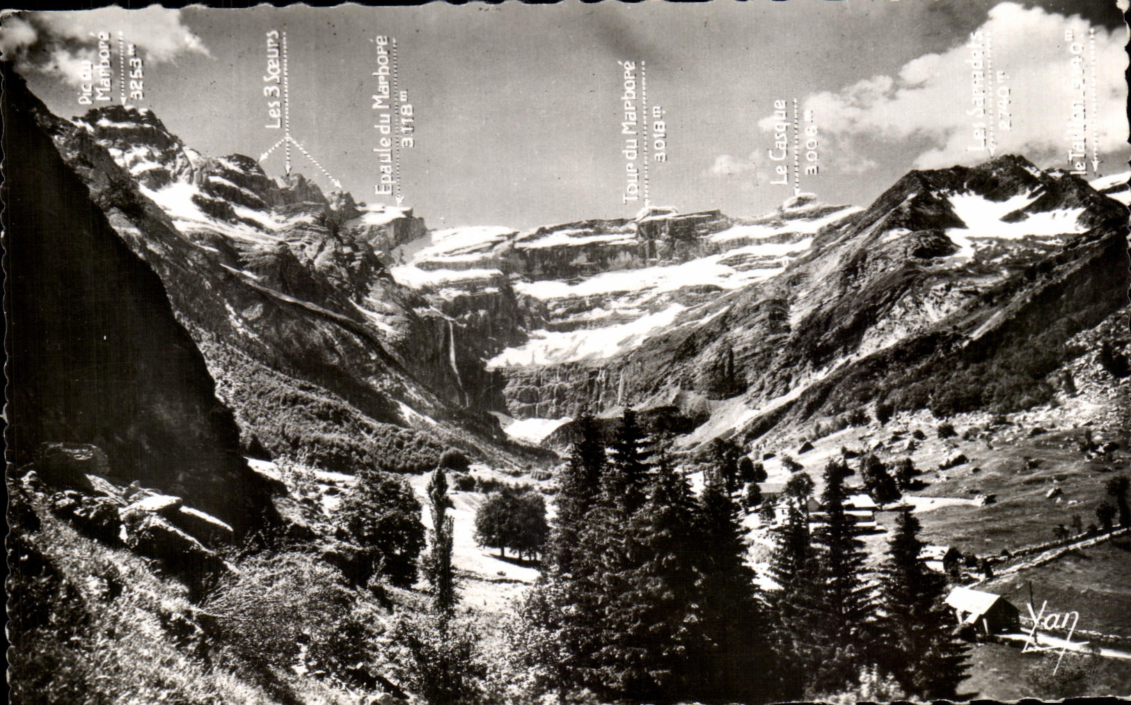 CPA Gavarnie Le Sommet Dominant Le Cirque