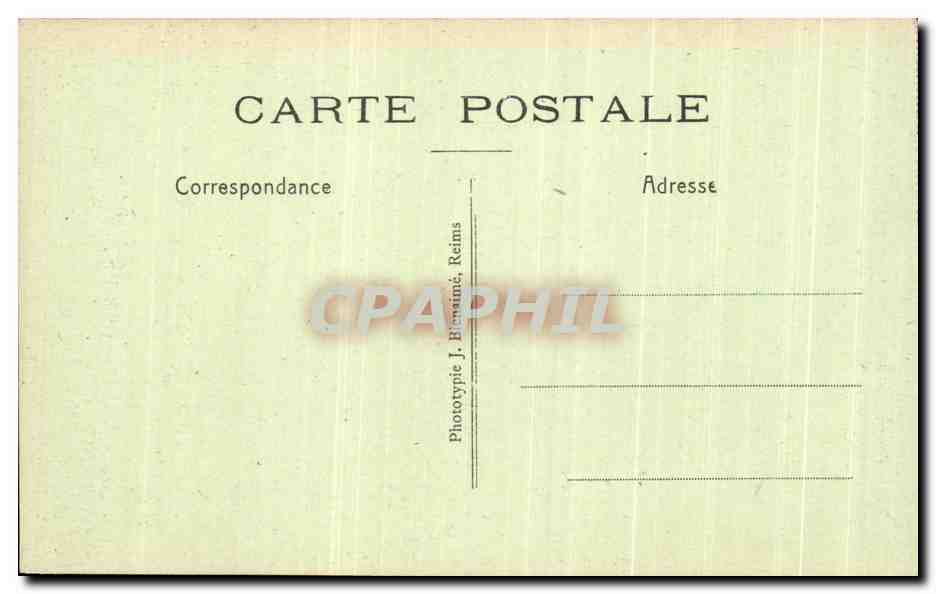 CPA Notre Dame De Liesse La Fontaine Miraculeuse — Rückseite