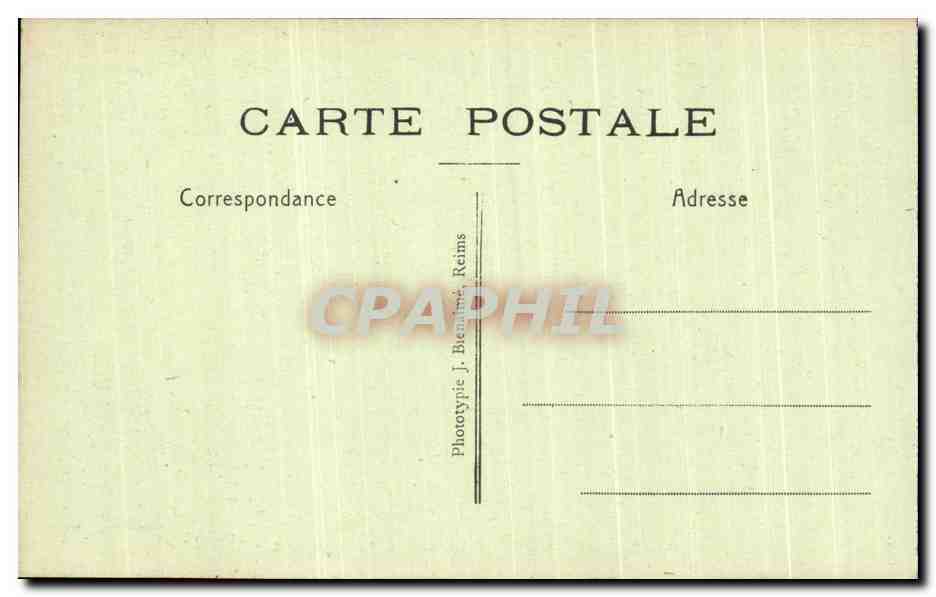CPA Basilique de NF Liesse la Sacristie — Rückseite