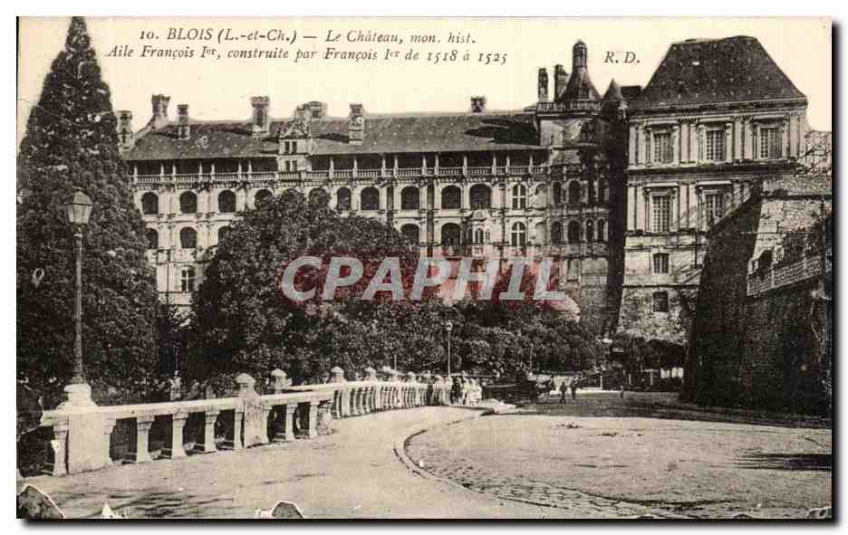 CPA Blois Le Chateau Mon Hist Aile Francois 1er