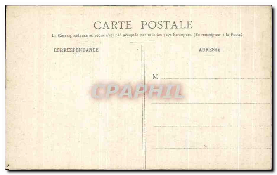 CPA Bar Le Duc Tour De L'Horloge Et Ancien couvent des Dominicains Ecole St louis  — Rückseite