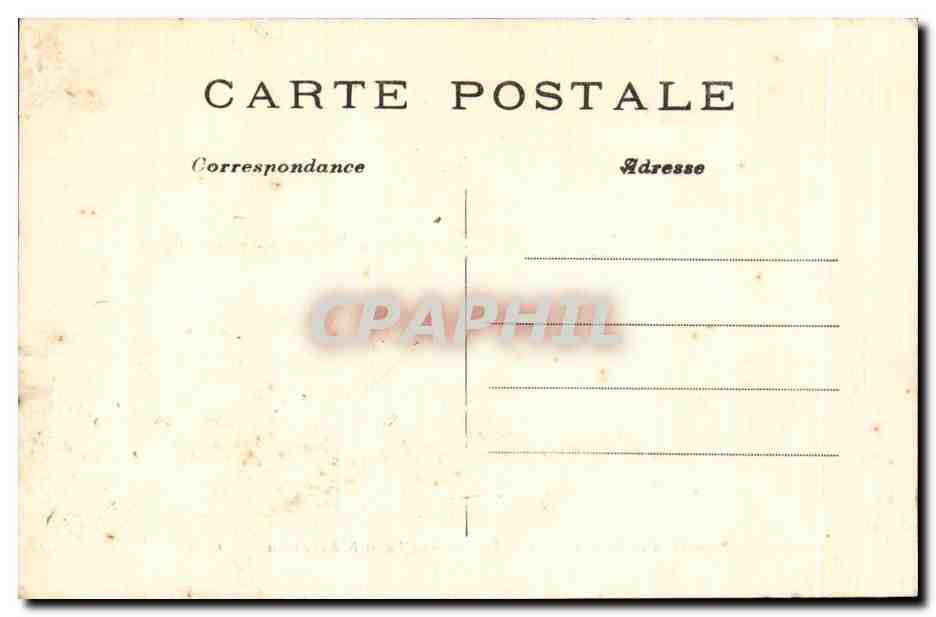 CPA Paris La Rue Soufflot et le Pantheon — Rückseite