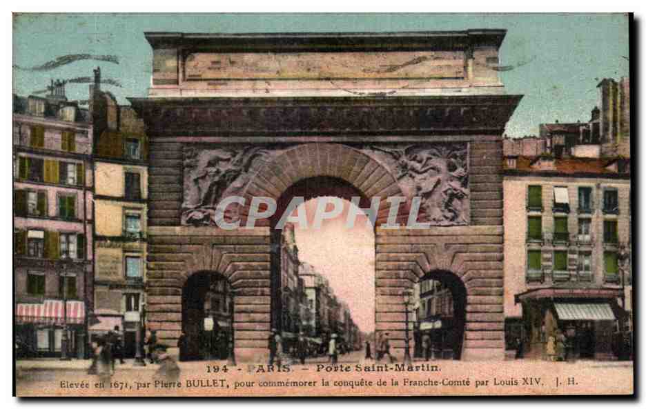 CPA Paris Porte Saint Martin 