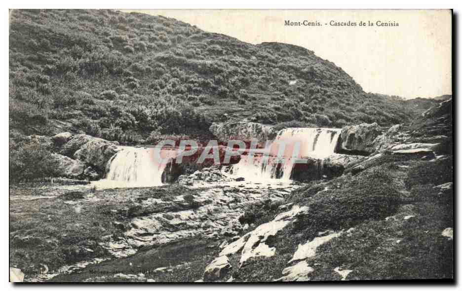 CPA Mont Cenis Cascades de la Cenisia