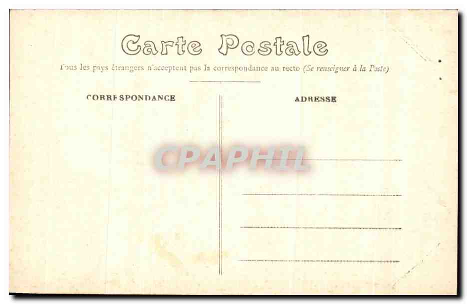 Châteaudun — Le Château vu du Pont-St-Médard — Éditeur : Belcante-Mahieux, n°9 — Rückseite
