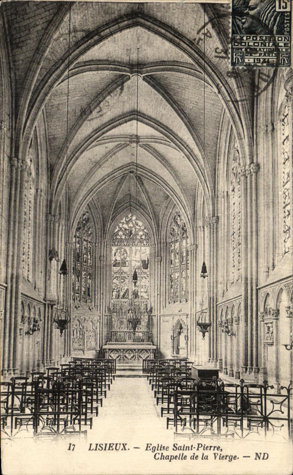 Lisieux — Église Saint-Pierre, Chapelle de la Vierge — Exposition de Paris 1900