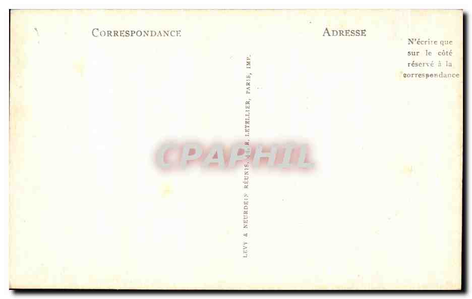 CPA Lisieux Maison dite de la Salamandre  — Verso