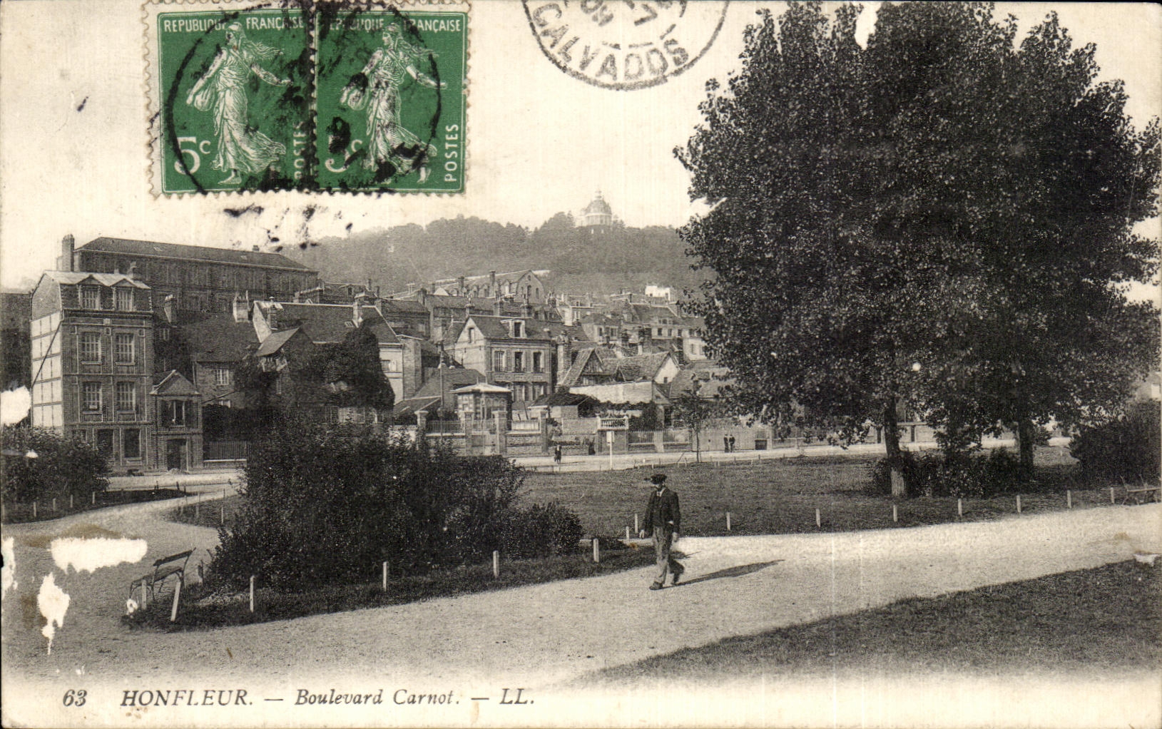 CPA Honfleur Boulevard Carnot