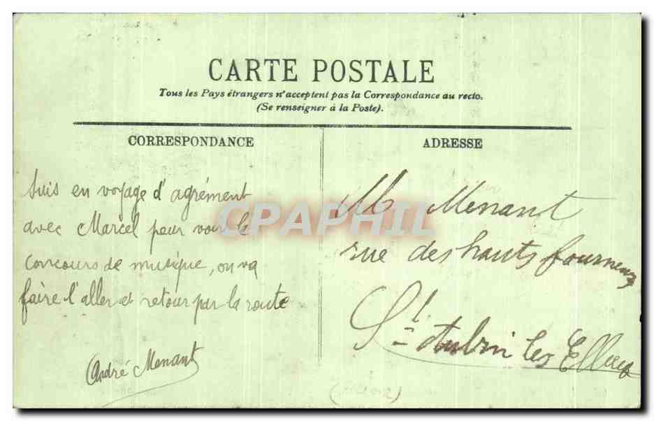 CPA Honfleur Boulevard Carnot — Reverso