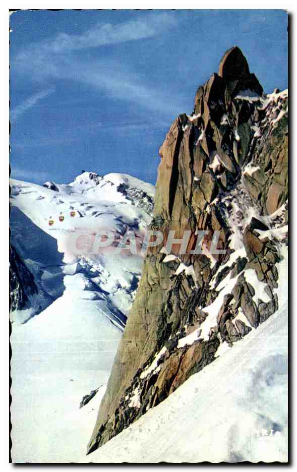 Chamonix - Mont Blanc — Téléphérique de l'Aiguille du Midi — Compagnie des Arts Photomécaniques