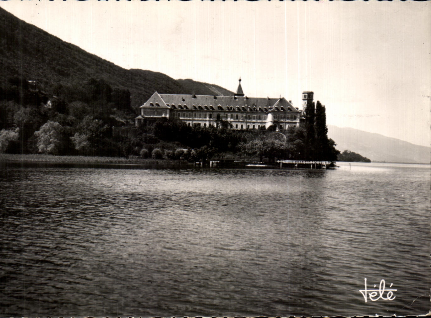 CPSM Lac du Bourget Abbaye d'hcu Ecombe Aix Les Bains
