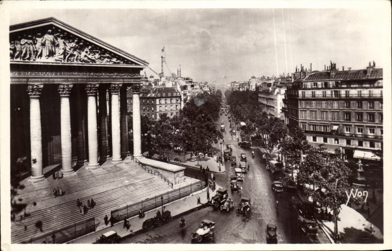 CPA Paris et les Grands Boulevards Madeleine 
