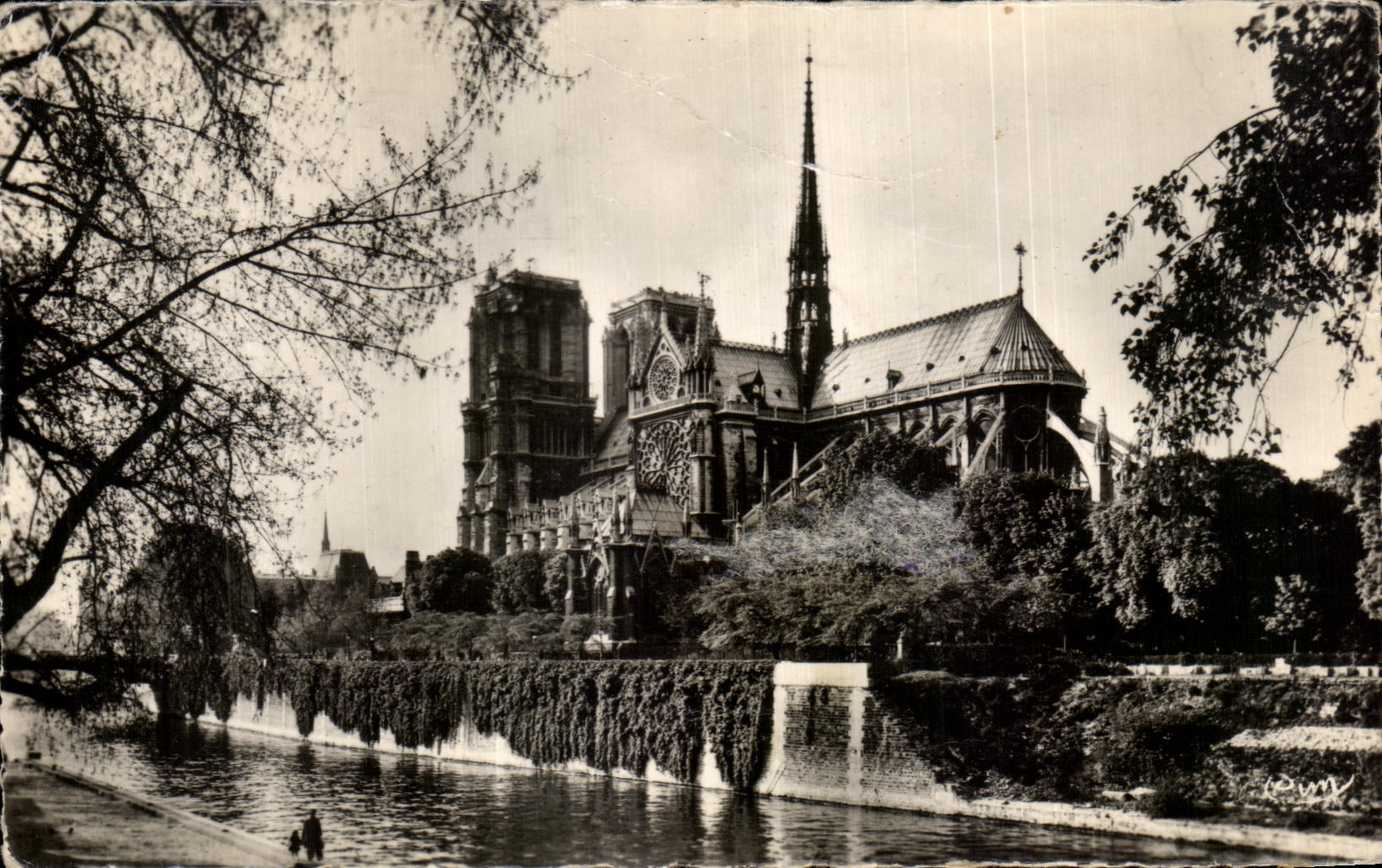 Notre-Dame de Paris — vue depuis la Seine — Photographe Véritable