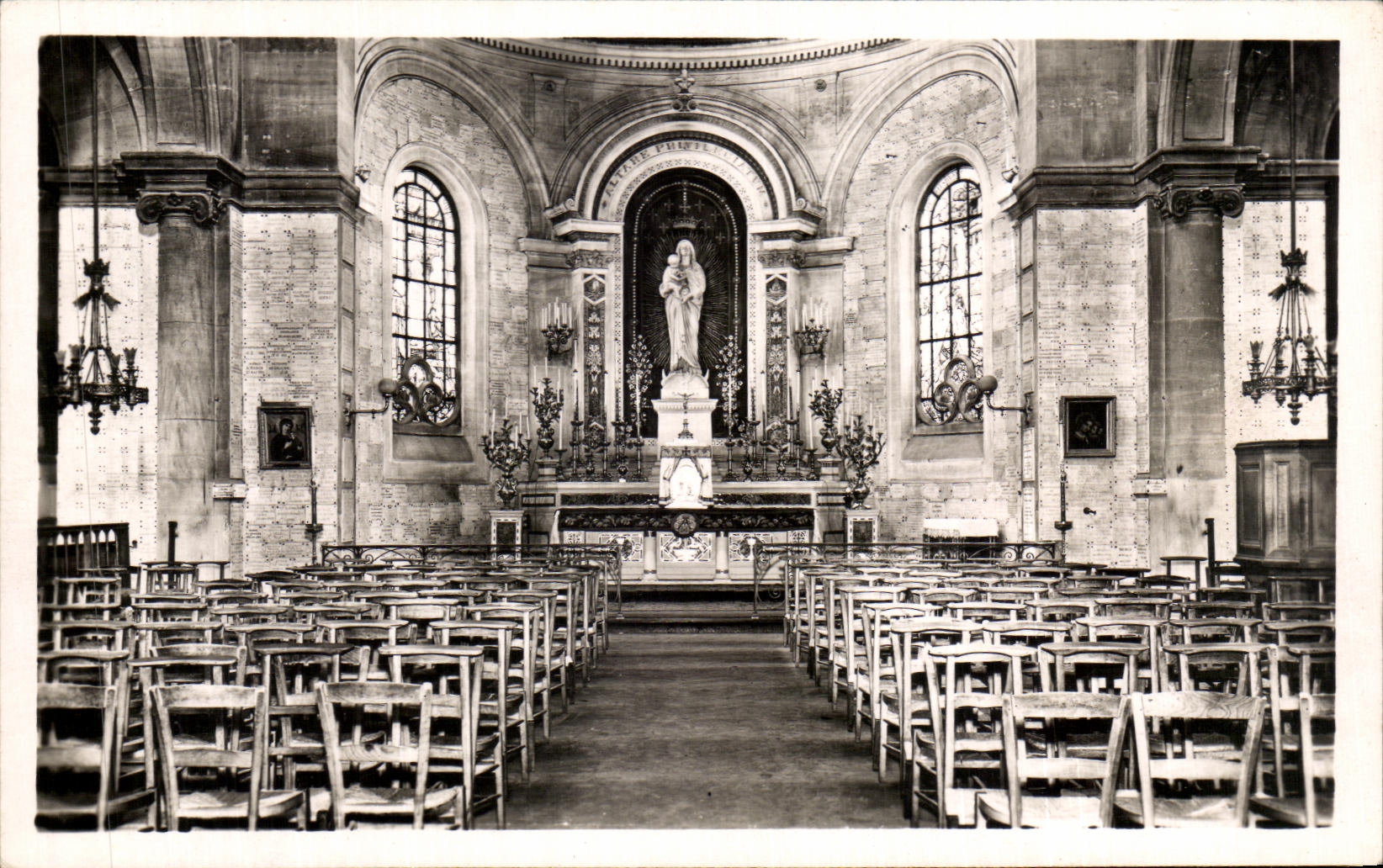 CPA Eglise Notre Dame Des Champs Paris Chapelle de la Sainte Vierge