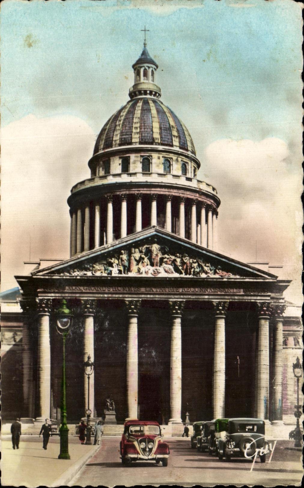 CPA Paris Et Ses Merveilles Le Pantheon