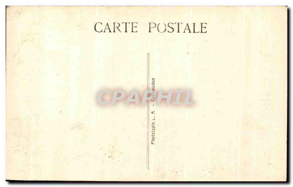 CPA La Chapelle Montltigeon Oeuvre Expiatoire La Basilique des Ames delaissees — Rückseite