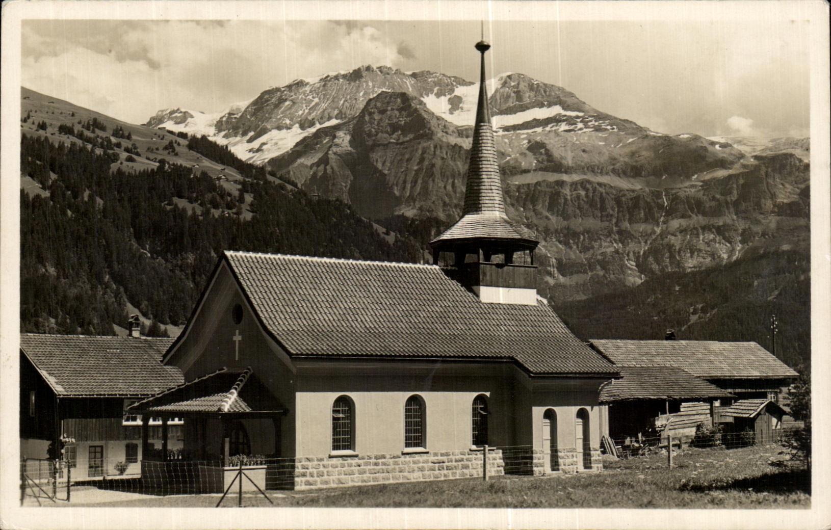 CPA Lenk L S Kathol Kirche Suisse