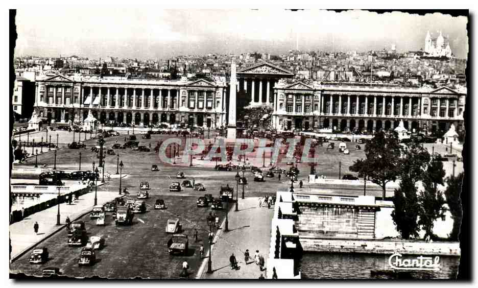 CPA Paris Vue Generale de la Place de la Concorde