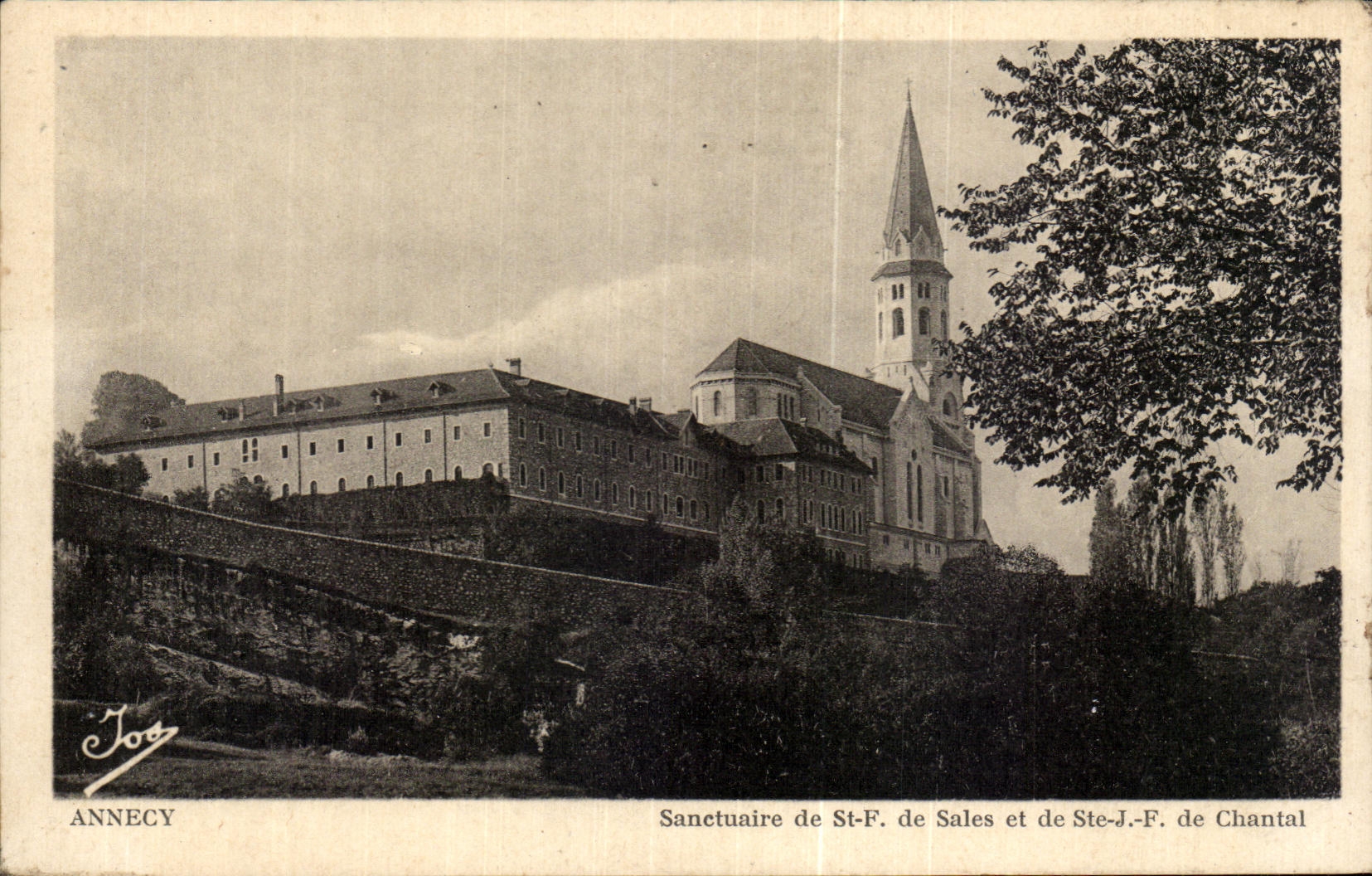 Annecy — Sanctuaire de St-F. de Sales et de Ste-J-F. de Chantal — Jos