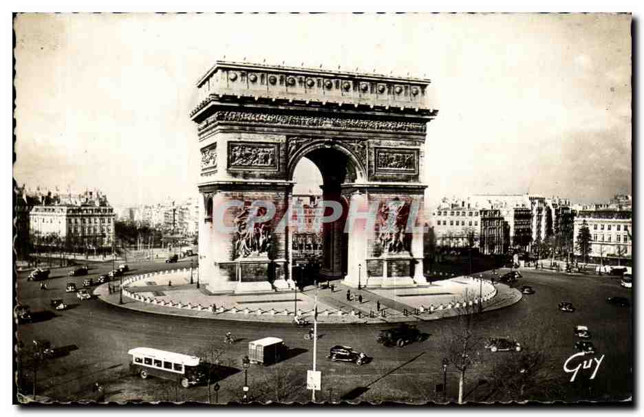 CPA Paris Et Ses Merveilles Arc de Triomphe place d l'Etoile