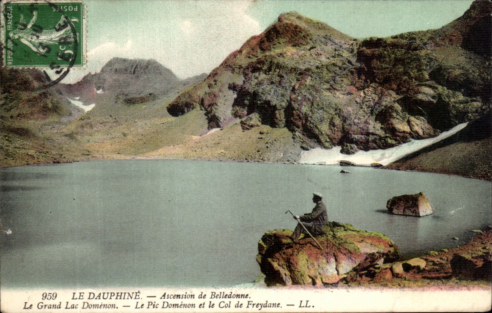 Der große See Doménon — Besteigung von Belledonne — LL