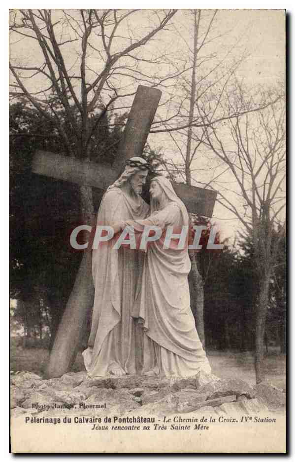 Pèlerinage du Calvaire de Pontchâteau — Le Chemin de la Croix, IVe Station — Photo James Ploermel
