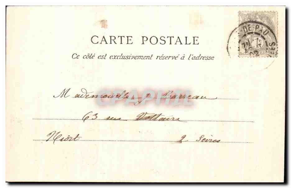 Château de Pau — Chambre de Jeanne d'Albret — éditeur anonyme, n° 12 — Reverso