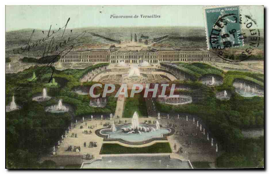 CPA Panorama De Versailles