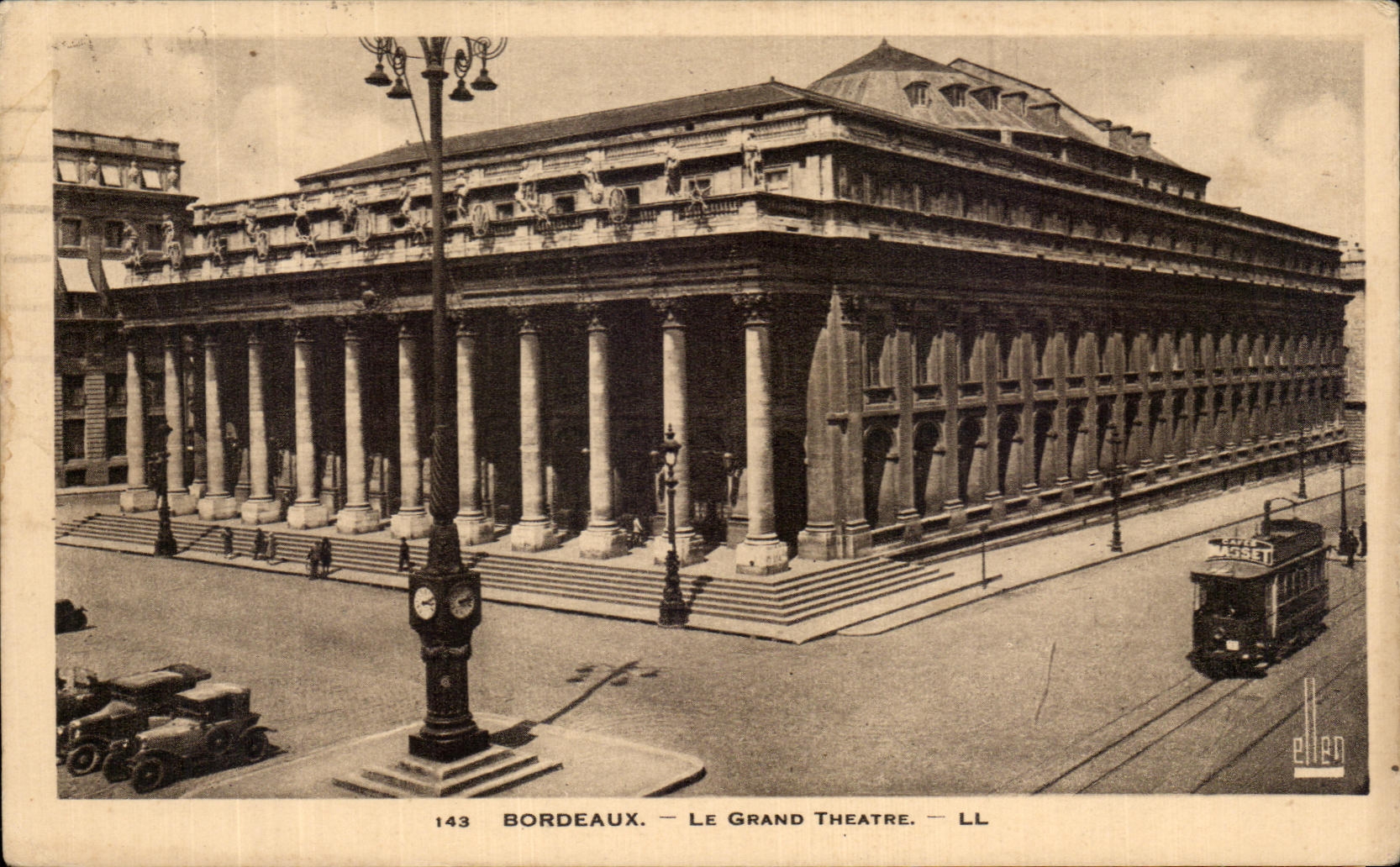 CPA Bordeaux Le Grand Theatre