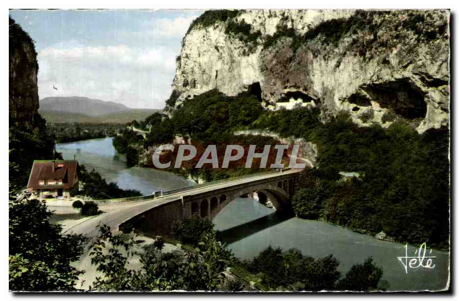 Pont de la Balme — près du Tunnel de la Dent du Chat — Édit. TLE