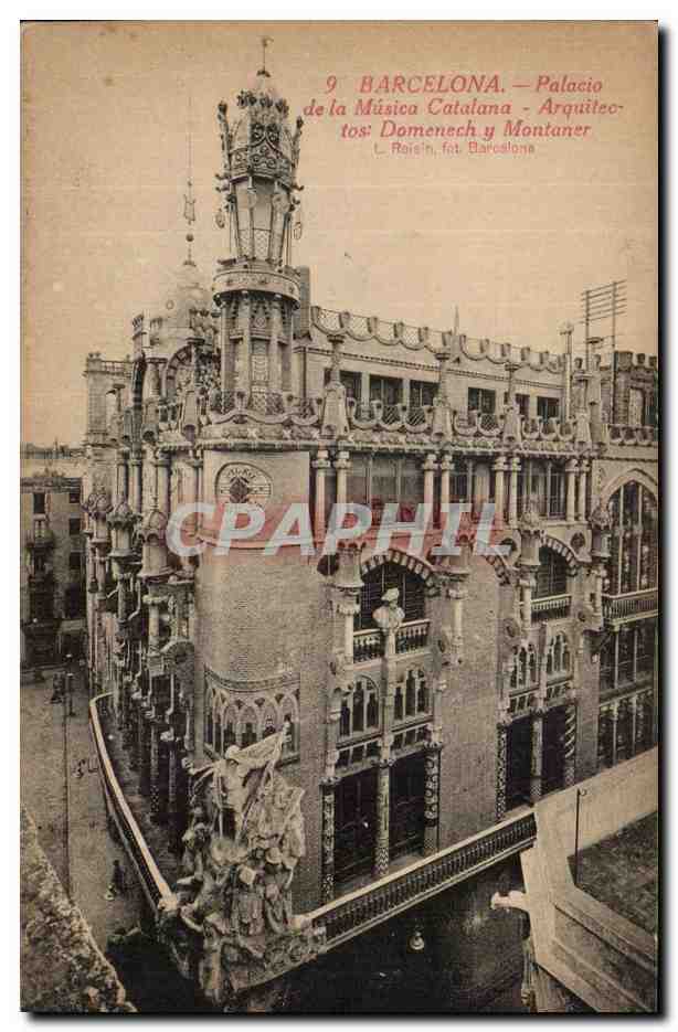CPA Barcelona Palacio de la Musica Catalana 