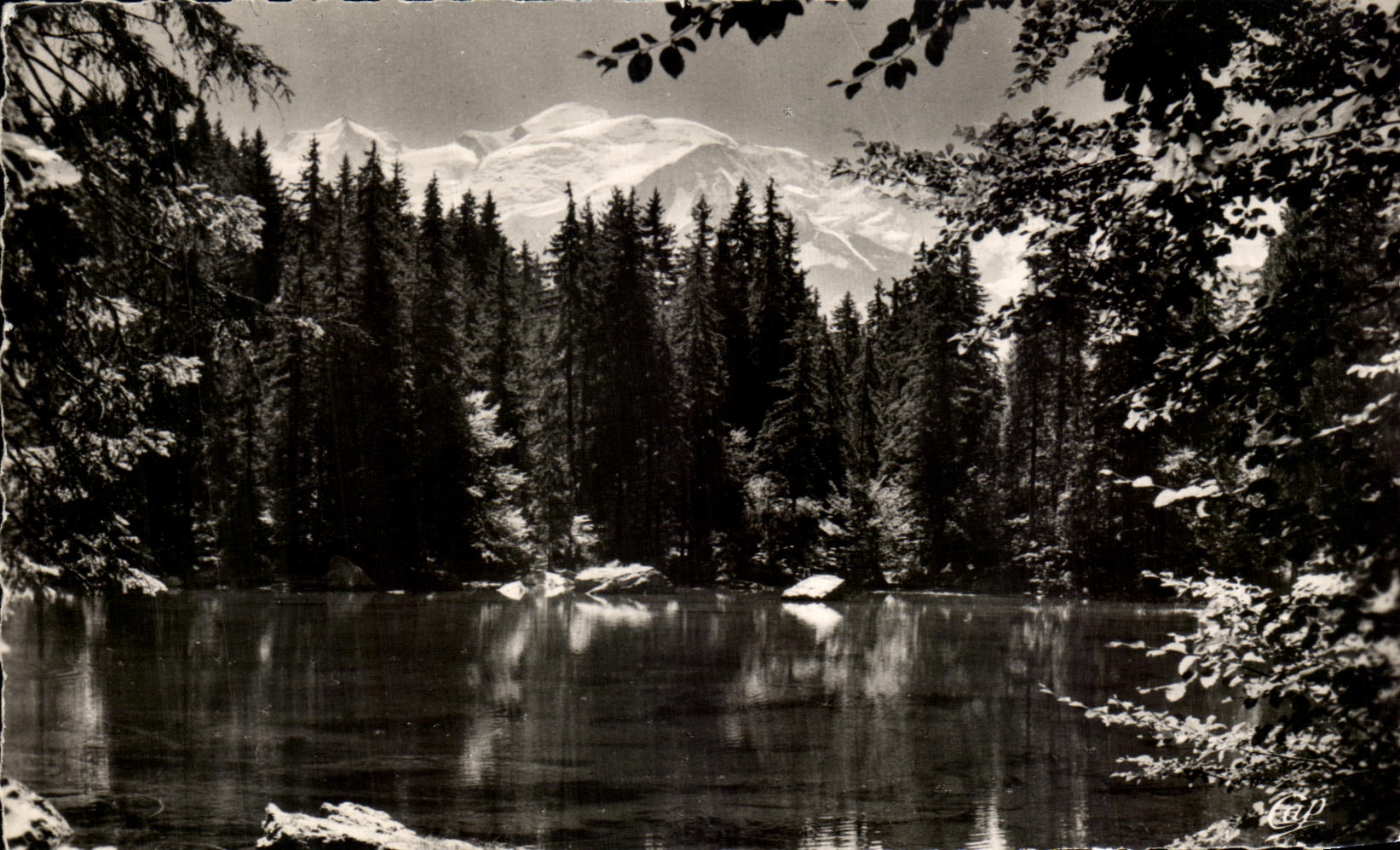 Plateau d'Assy - Le Lac Vert — miroir du Mont-Blanc — C.A.P. Paris