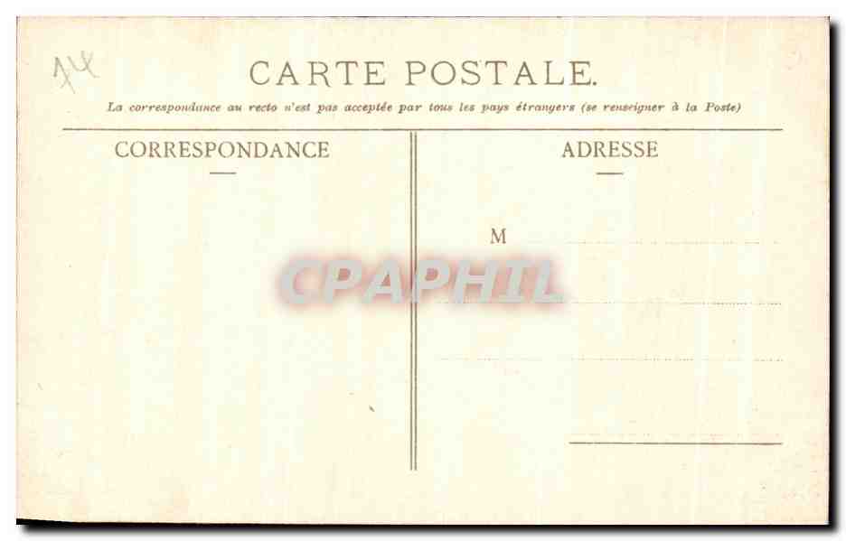 CPA Ascension du Montblanc Alpinisme  — Verso