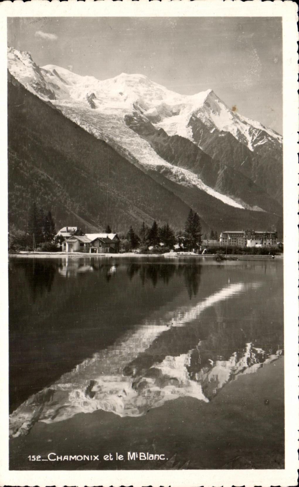 CPA Chamonix Et Le Mont Blanc