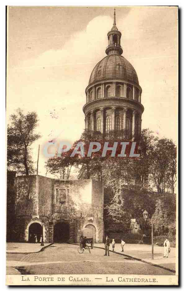 CPA La Porte De Calais La Cathedrale
