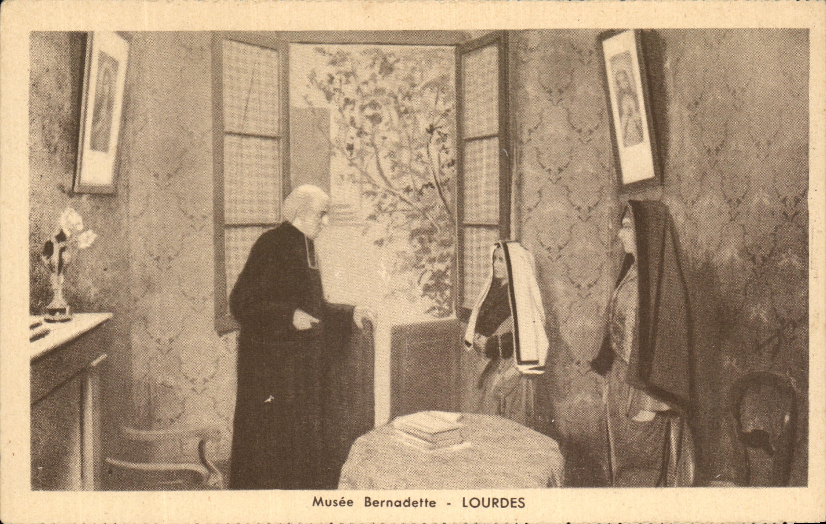 CPA Musee Bernadette Lourdes