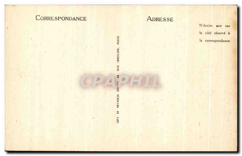 CPA Rouen Salle de la Cour d'Assises — Verso