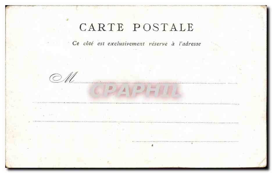 CPA Arc De Triomphe edite par le Bon marche Paris — Rückseite