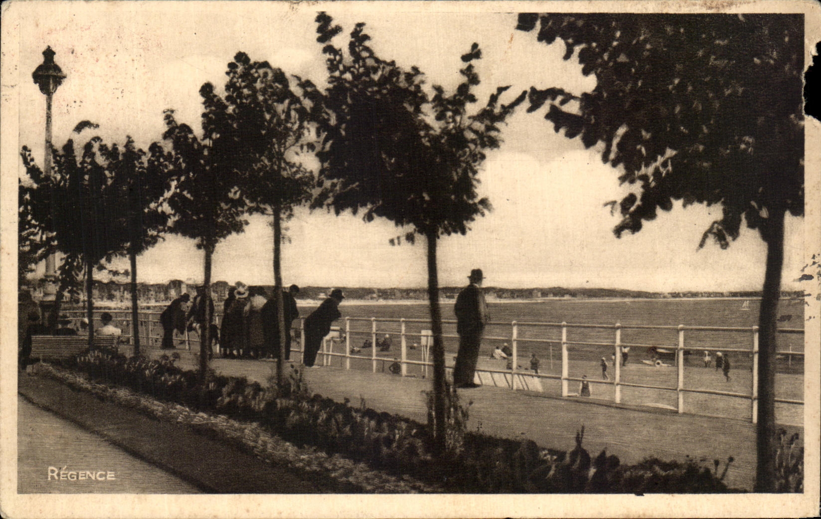 Antike Ansichtskarte La Baule La Cote d'Amour L'Esplanade du Casino