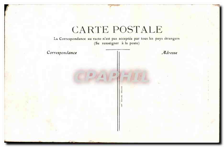 CPA Vichy Marche et Kiosque de Musique — Rückseite