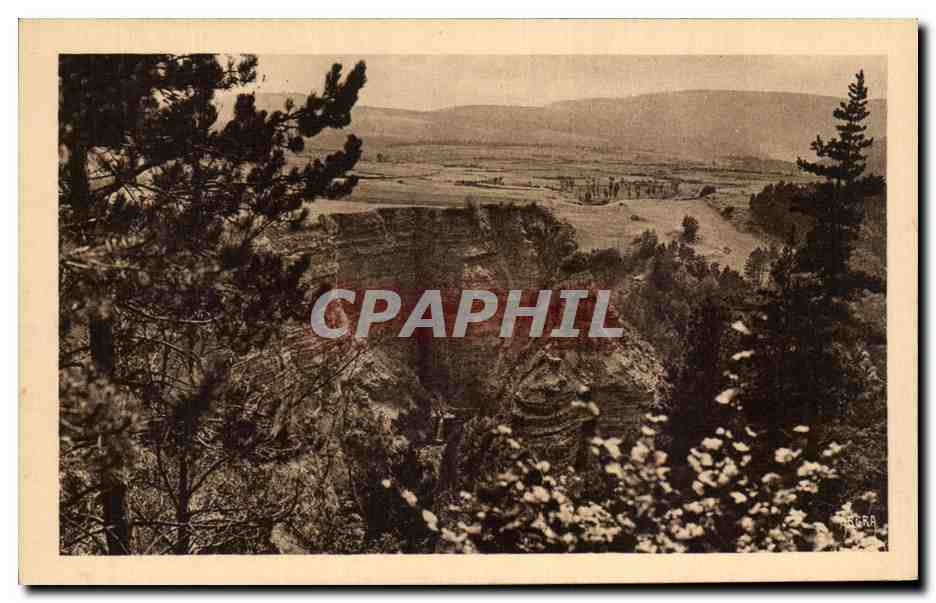 CPA Bramabiau Vue d'ensemble du Gouffre