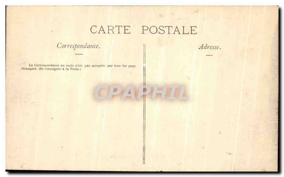 CPA Lourdes La Grotte Miraculeuse — Verso