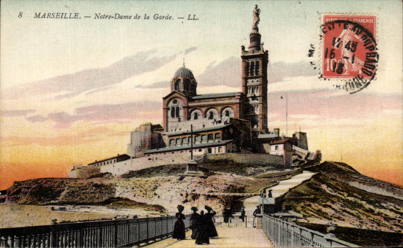 CPA Marseille Notre Dame de la Garde
