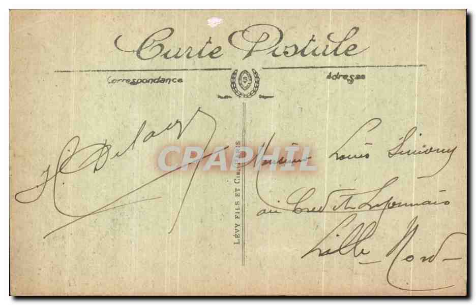 CPA Angouleme Vue prise du Rempart Desaix  — Rückseite